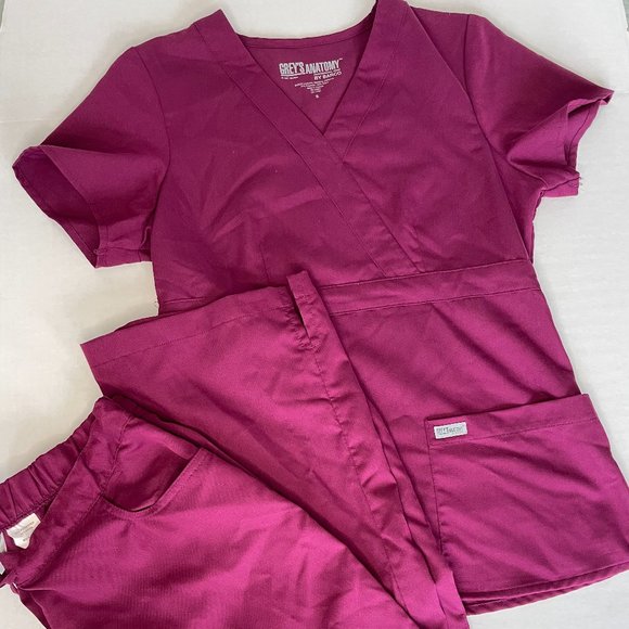 Grey's Anatomy Scrub Set Size Small - Picture 1 of 2